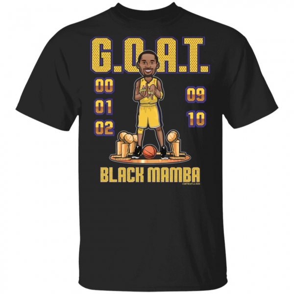 Anthony Davis Kobe Bryant Goat Mamba Day T-Shirt