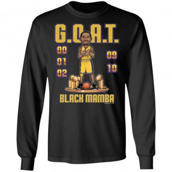 Anthony Davis Kobe Bryant Goat Mamba Day Long Sleeve Shirt