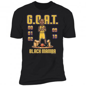 Anthony Davis Kobe Bryant Goat Mamba Day Premium T-Shirt