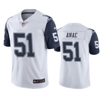 Dallas Cowboys Bradlee Anae White Color Rush Limited Jersey