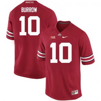 Buckeyes Joe Burrow #10 Nike Limited Jersey - Scarlet