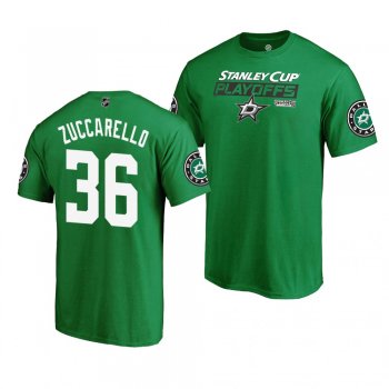 2019 Stanley Cup Playoffs Stars Mats Zuccarello Bound Body Checking T-Shirt Kelly Green