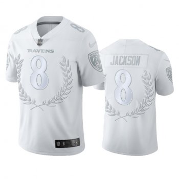 Baltimore Ravens Lamar Jackson Platinum NFL MVP Limited Edition Jersey