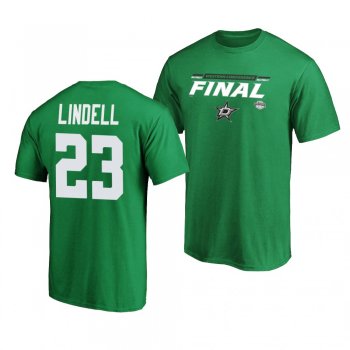 Esa Lindell Dallas Stars 2020 Stanley Cup Playoffs Western Conference Final Bound Overdrive T-Shirt - Green