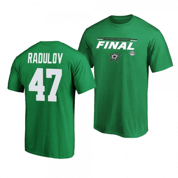 Alexander Radulov Dallas Stars 2020 Stanley Cup Playoffs Western Conference Final Bound Overdrive T-Shirt - Green