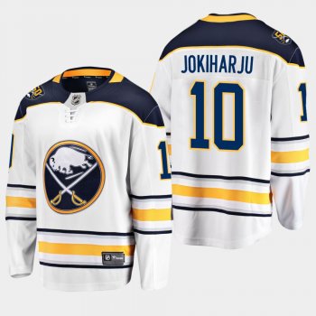 Henri Jokiharju Buffalo Sabres #10 Away Breakaway Player Jersey - White