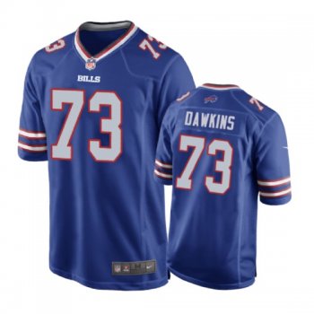 Buffalo Bills #73 Dion Dawkins Royal Nike Game Jersey - Men's