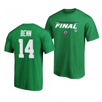 Jamie Benn Dallas Stars 2020 Stanley Cup Playoffs Western Conference Final Bound Overdrive T-Shirt - Green