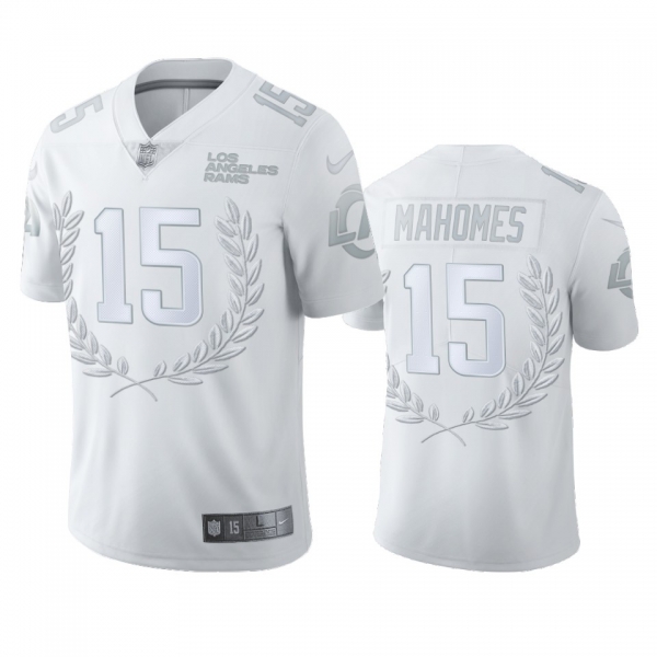 Los Angeles Rams Mahomes White NFL MVP Platinum Limited Jersey