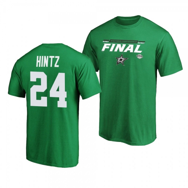 Roope Hintz Dallas Stars 2020 Stanley Cup Playoffs Western Conference Final Bound Overdrive T-Shirt - Green