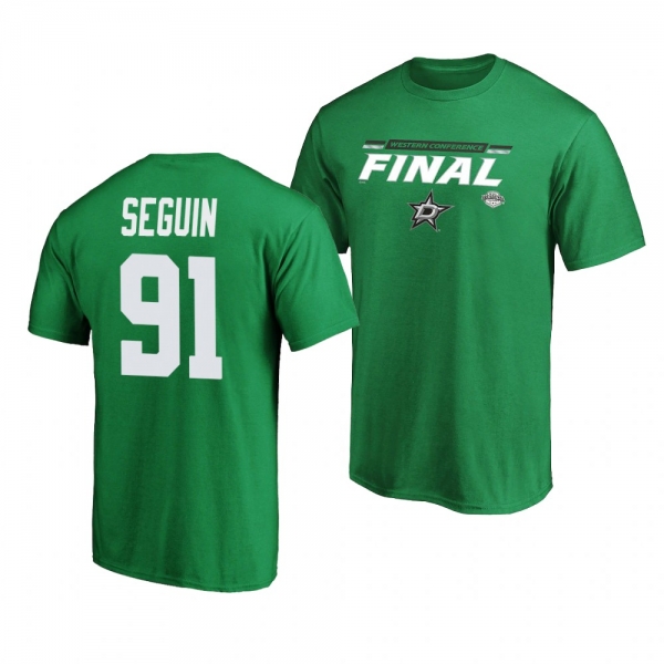 Tyler Seguin Dallas Stars 2020 Stanley Cup Playoffs Western Conference Final Bound Overdrive T-Shirt - Green