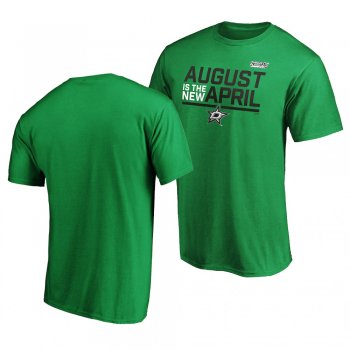 Dallas Stars 2020 Stanley Cup Playoffs Bound August Is The New April Green T-Shirt