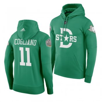 #11 Andrew Cogliano Dallas Stars 2020 Winter Classic Green Retro Adidas Hoodie