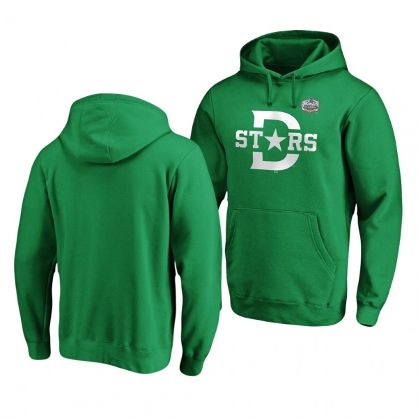 Dallas Stars 2020 Winter Classic Kelly Green Primary Logo Pullover Hoodie