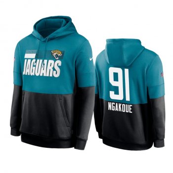 Jacksonville Jaguars Yannick Ngakoue Black Sideline Impact Lockup Performance Hoodie