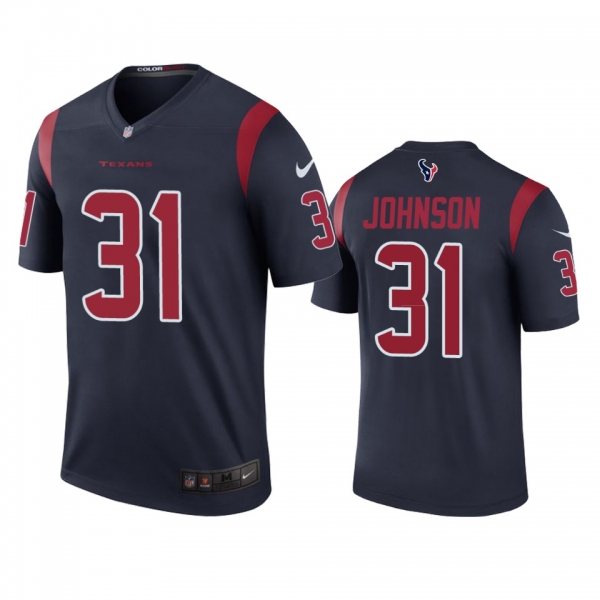 Houston Texans David Johnson Navy Color Rush Legend Jersey