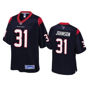 Houston Texans David Johnson Navy Pro Line Jersey - Men's