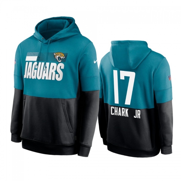 Jacksonville Jaguars D.J. Chark Black Sideline Impact Lockup Performance Hoodie