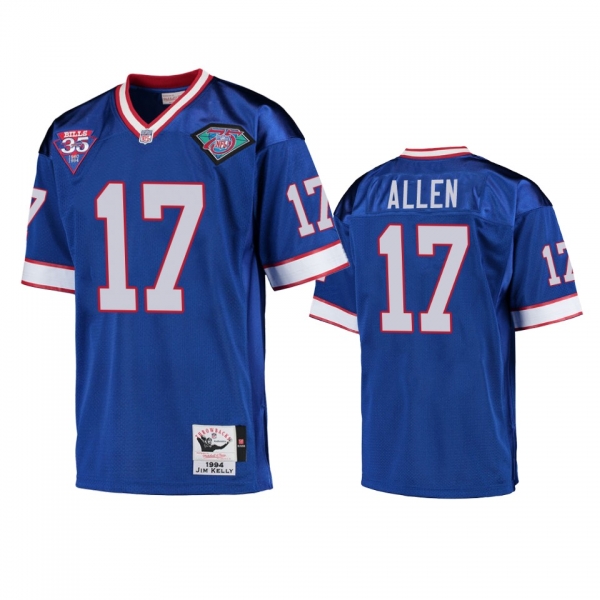 Buffalo Bills Josh Allen Royal Vintage Replica Jersey Sale