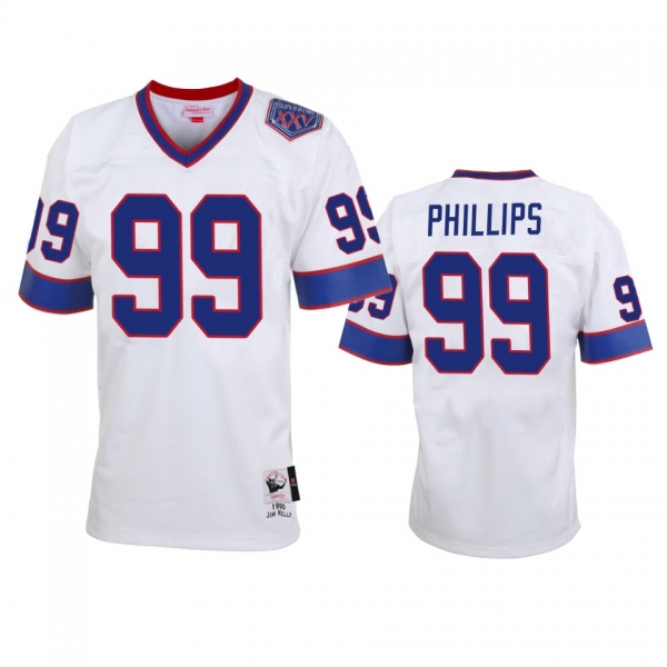 Buffalo Bills Harrison Phillips White Vintage Replica Jersey Sale