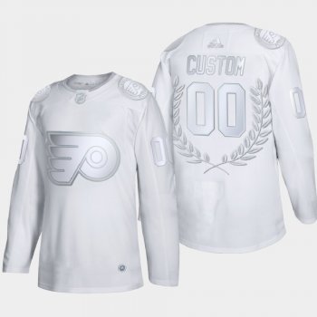 Men's Philadelphia Flyers Custom Awards Collection Glory White Jersey