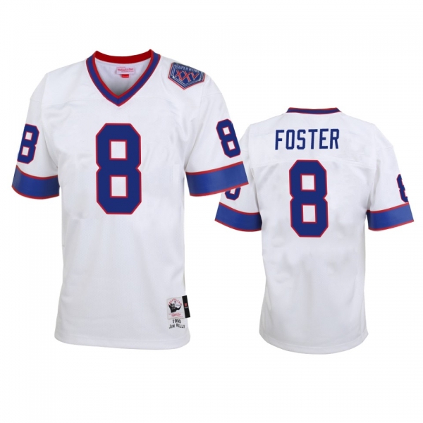 Buffalo Bills Robert Foster White Vintage Replica Jersey Sale