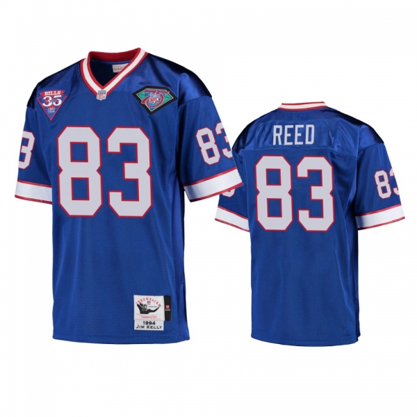 Buffalo Bills Andre Reed Royal Vintage Replica Retired Player Jersey Sale