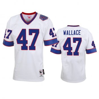 Buffalo Bills Levi Wallace White Vintage Replica Jersey Sale