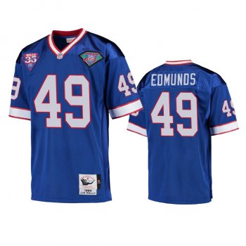 Buffalo Bills Tremaine Edmunds Royal Vintage Replica Jersey Cheap