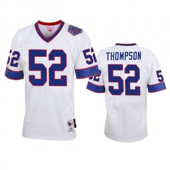 Buffalo Bills Corey Thompson White Vintage Replica Jersey Sale