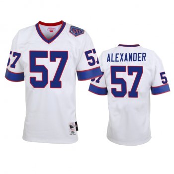 Buffalo Bills Lorenzo Alexander White Vintage Replica Jersey Sale