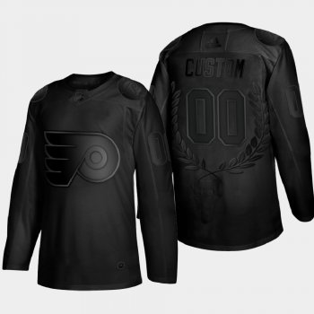 Men's Jersey Philadelphia Flyers Custom Awards Collection Glory Black Jersey