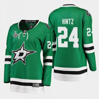 Women's Dallas Stars Roope Hintz #24 2020 Stanley Cup Final Home Breakaway Player Jersey - Green