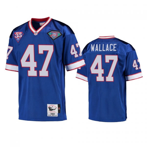 Buffalo Bills Levi Wallace Royal Vintage Replica Jersey Sale