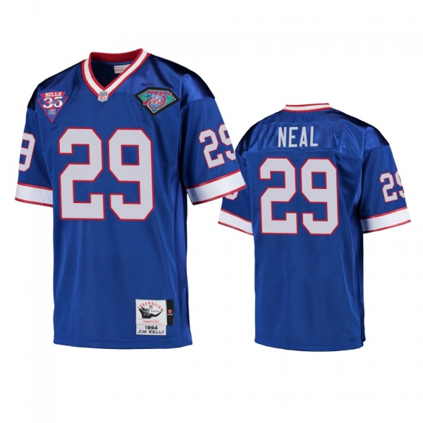 Buffalo Bills Siran Neal Royal Vintage Replica Jersey Sale