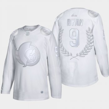 Men's Ottawa Senators bobby ryan Awards Collection 2020 Masterton Trophy White Jersey