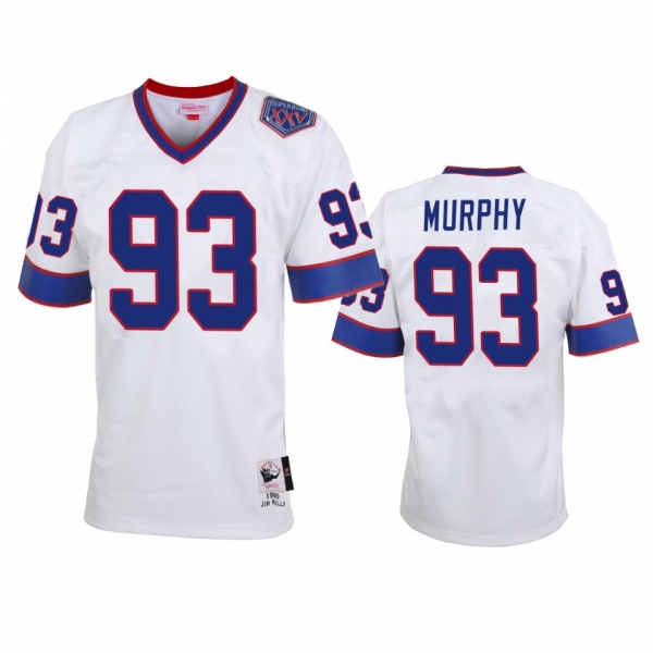 Buffalo Bills Trent Murphy White Vintage Replica Jersey Sale