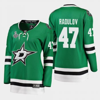 Women's Dallas Stars Alexander Radulov #47 2020 Stanley Cup Final Home Breakaway Player Jersey - Green