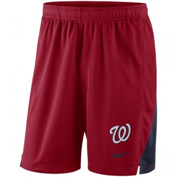 Men's Washington Nationals Nike Red Franchise Performance Shorts