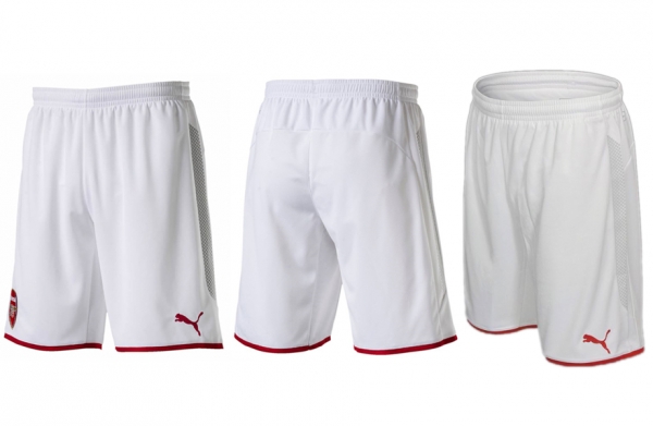 2017-18 Arsenal Home Soccer Shorts