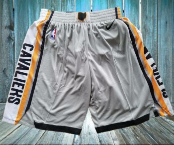 Cavaliers Gray City Edition Nike Swingman Shorts