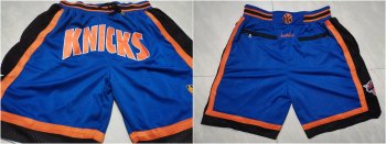 Knicks Blue Just Don Mesh Shorts