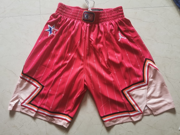 Bulls 2020 NBA All-Star Red Jordan Brand Swingman Shorts