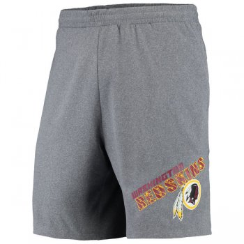 Washington Redskins Concepts Sport Tactic Lounge Shorts Heathered Gray