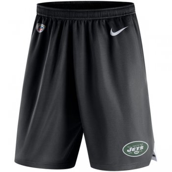 Men's New York Jets Nike Black Knit Performance Shorts