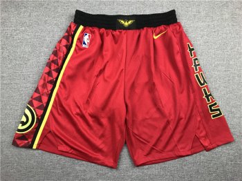 Hawks Red Nike Shorts