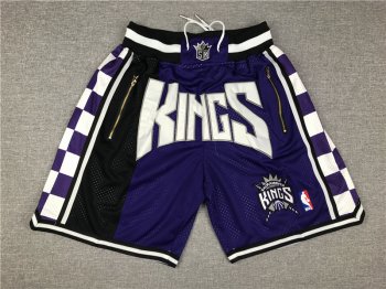 Kings Purple Pockets Swingman Shorts