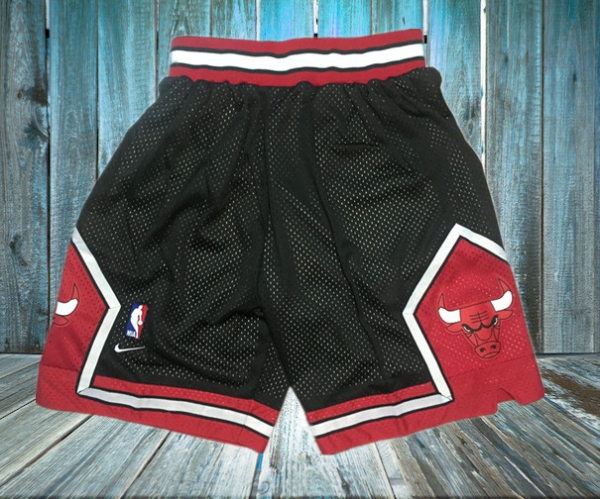 Bulls Black Nike Mesh Shorts