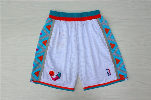 1996 All-Star White Hardwood Classics Shorts