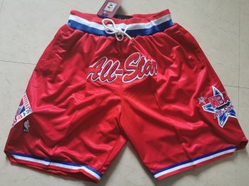 2019 NBA All Star Red Swingman Shorts